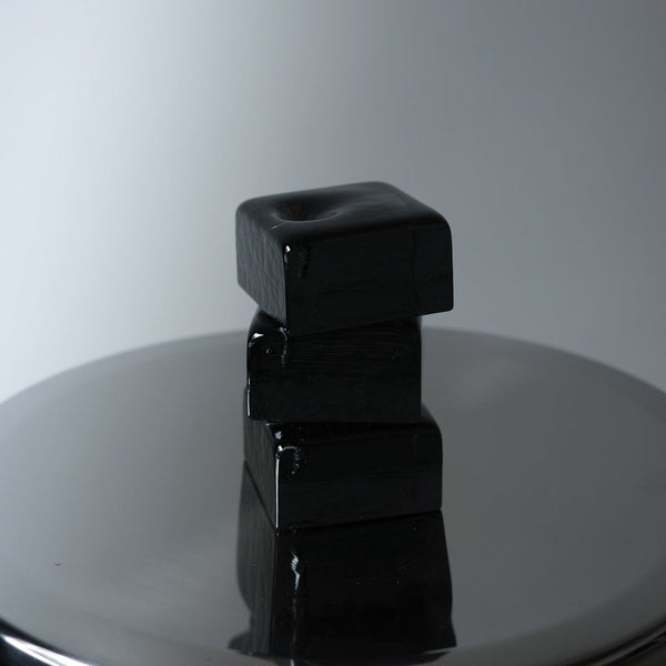 INCENSE HOLDER REBORN - SQUARE BLACK